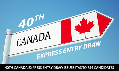 40th-Canada-Express-Entry-Draw-Issues-ITAs-to-754-Candidates